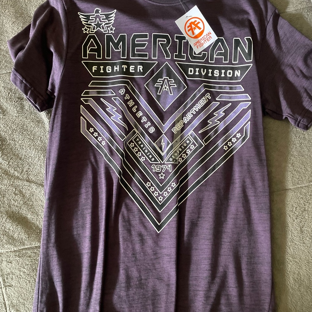 American Fighter Purple Men's Shirt